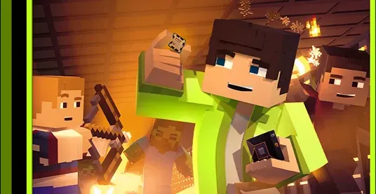 Minecraft Sunucu için oyun sunucu kapak görseli