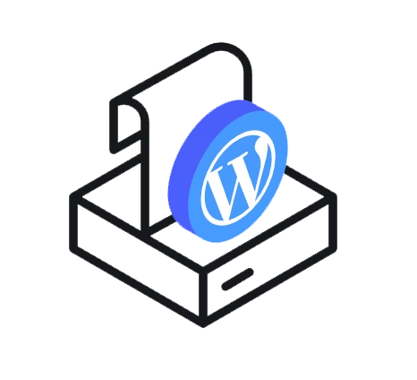 WordPress Hosting ikonu
